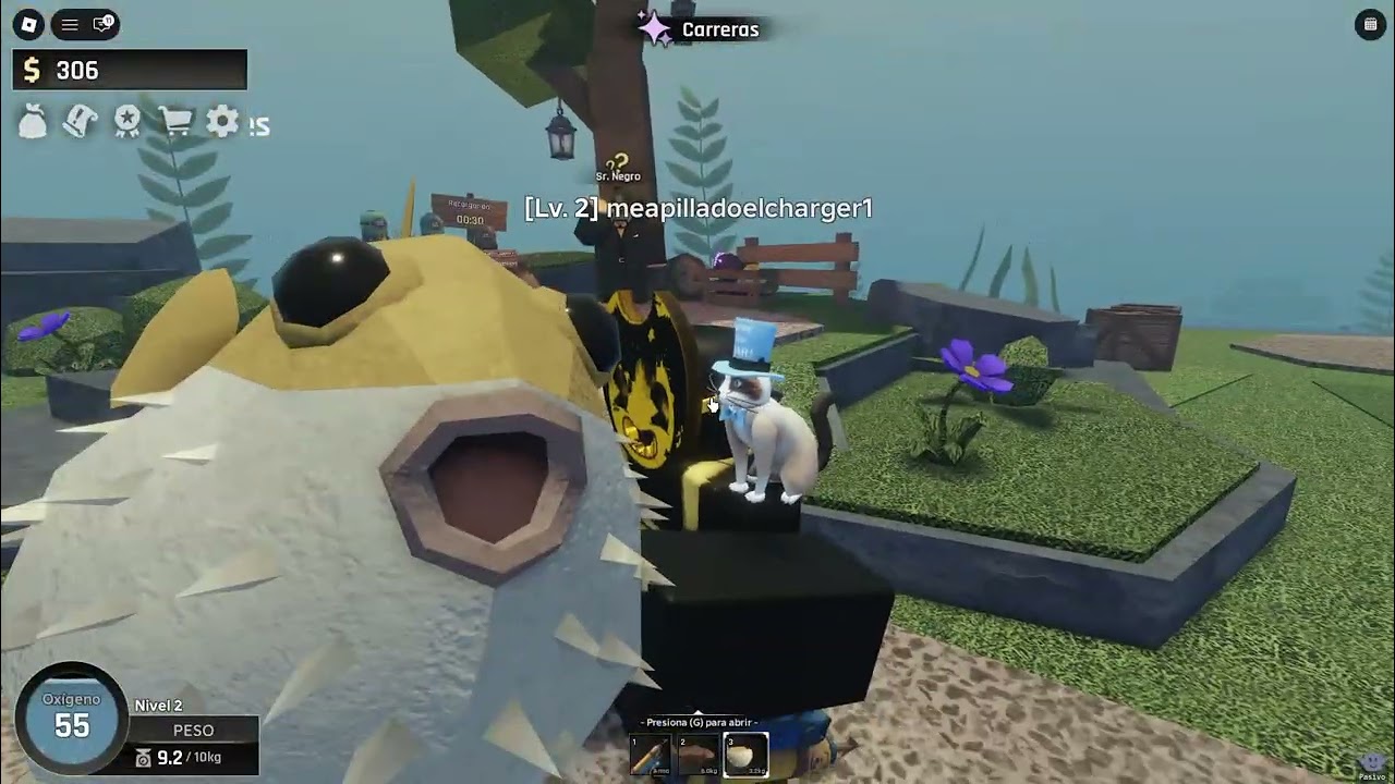 jugando uno de los juegos mas recientes en roblox que es abyss
