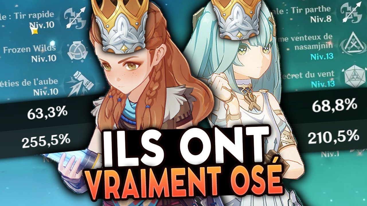 Ces joueurs QUI ONT OSÉ Aloy & Faruzan DPS ! | Flex ton Perso Genshin Impact