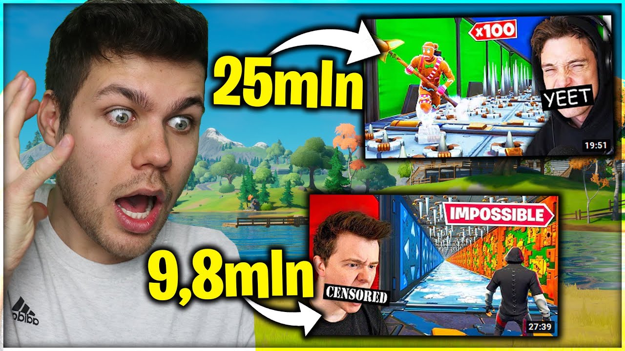 TEN DEATHRUN ROBIŁ KIEDYŚ MILIONY WYŚWIETLEŃ! *nostalgia Fortnite*