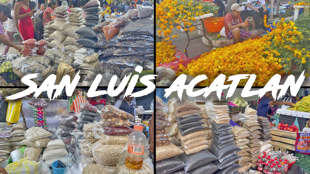 Visitamos El Mercado De Día De Muertos En San Luis Acatlán, Gro. | Que Cosas Más Curiosas Hay!