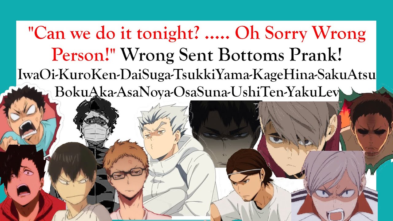 Bottoms Prank with a Wrong Sent 