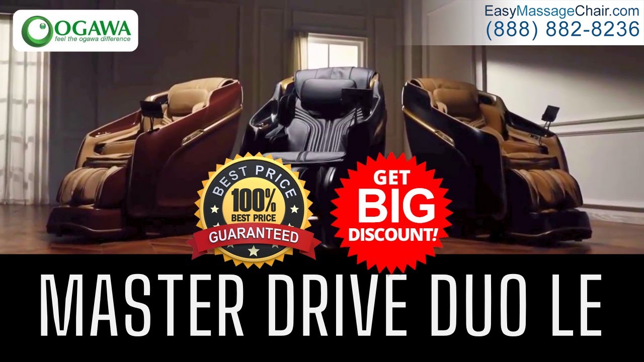 Ogawa Master Drive Duo OG-8901 4D + 3D LE (массажное кресло Costco)