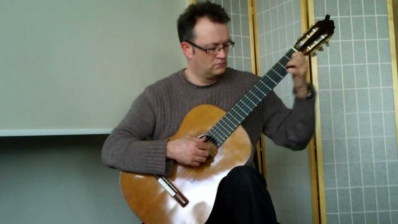 Meistergitarre  Prof. Ulrich M&uuml;ller (1988 - Zeder / Rio)