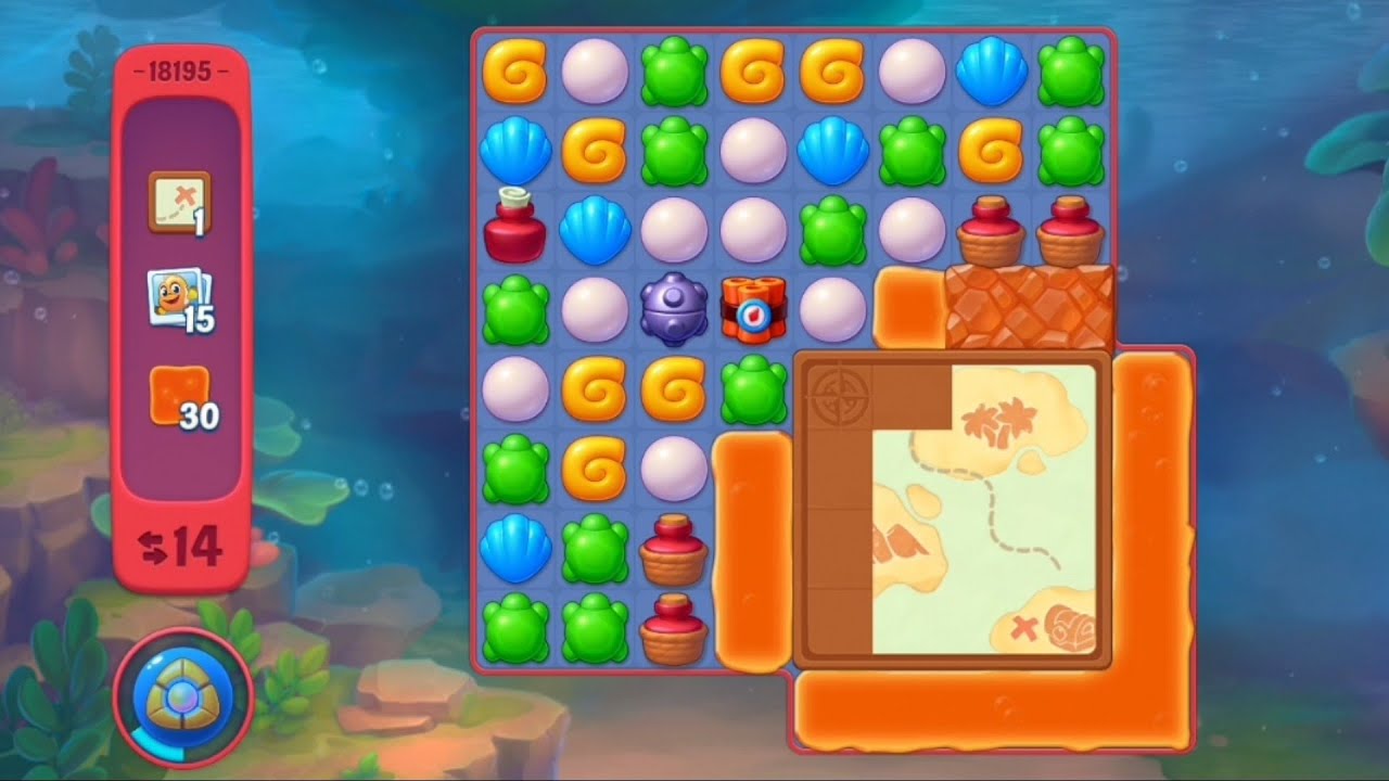 Fishdom 18195 Hard Level - NO 💣🧨💥