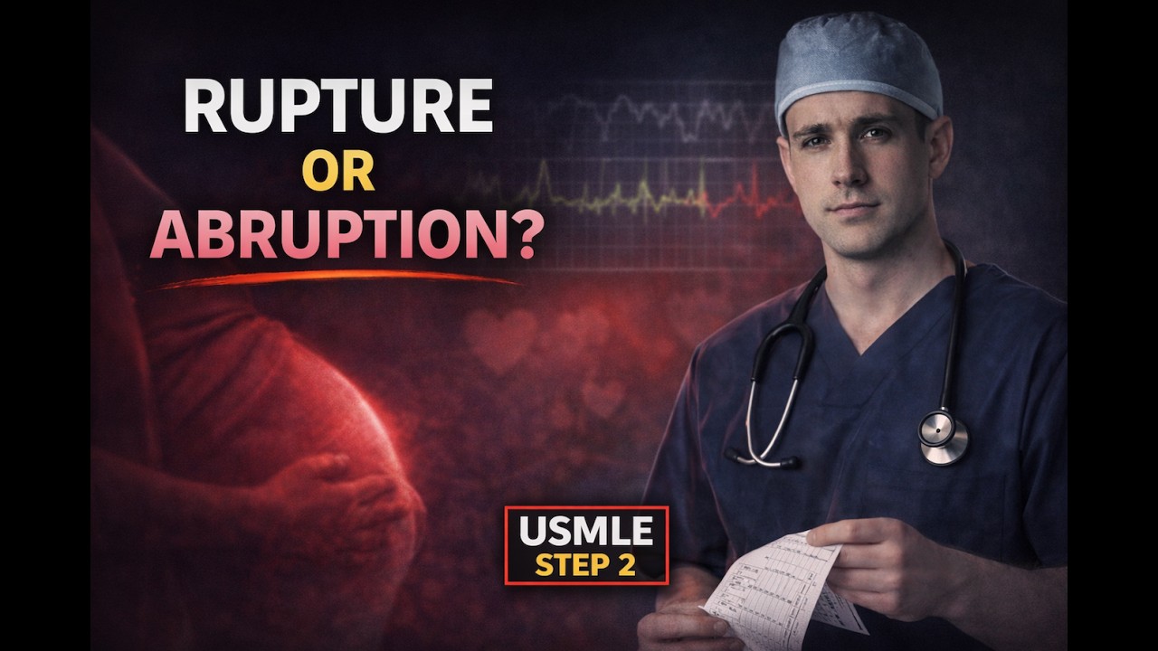 Разрыв матки и отслоение плаценты — узнайте разницу — CRASH! Серия обзоров к экзамену USMLE
