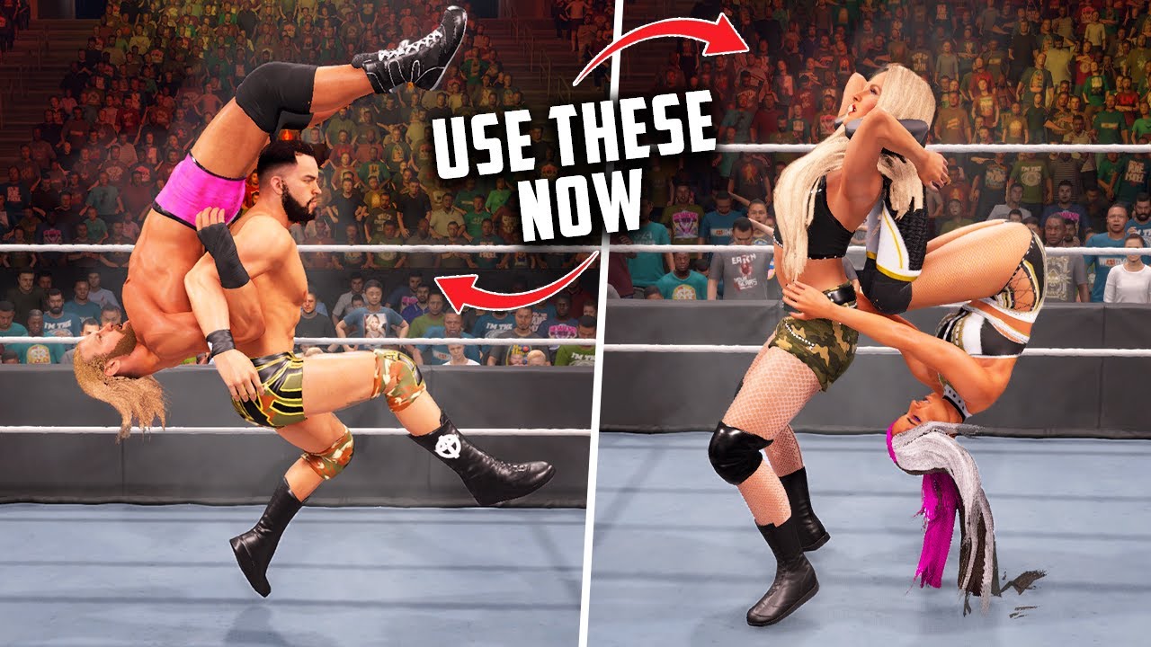30 Unused and Underated Moves in WWE 2K22