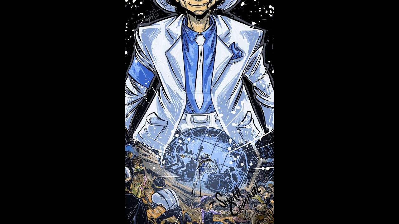 Michael Jackson; "Smooth Criminal" Live Sped Up