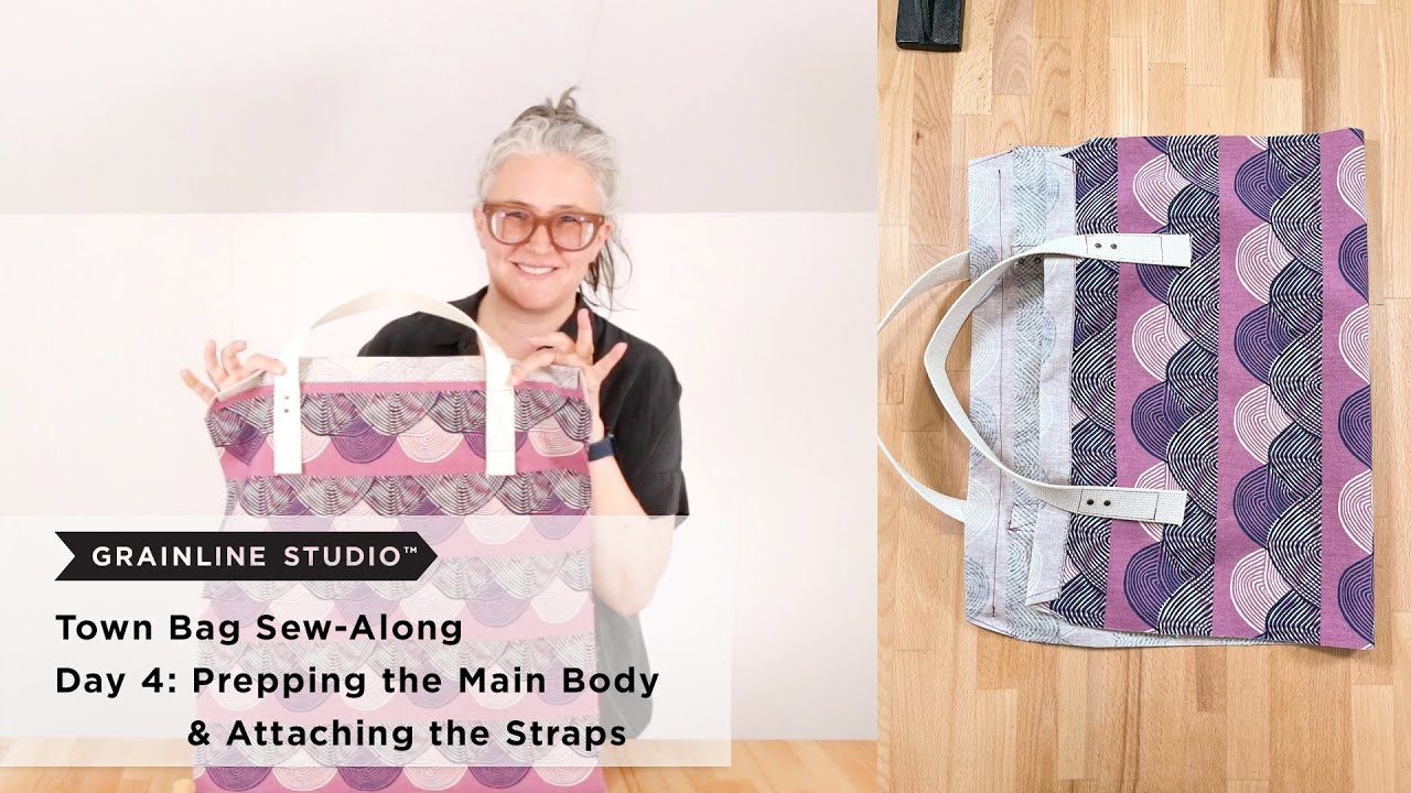 Town Sew-Along Day 4: Assembling the Main Body and Attaching the Straps