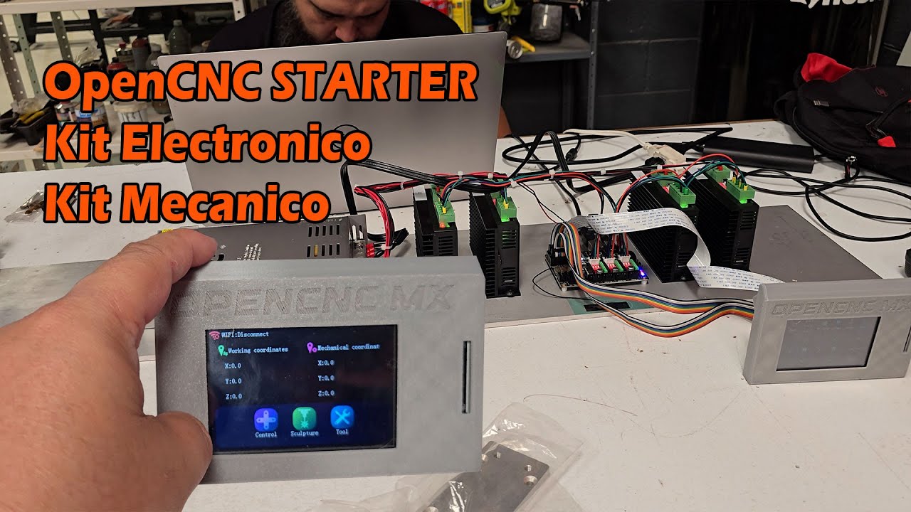 Kit Mecánico y Electrónico Para Hacer tu CNC Starter !!