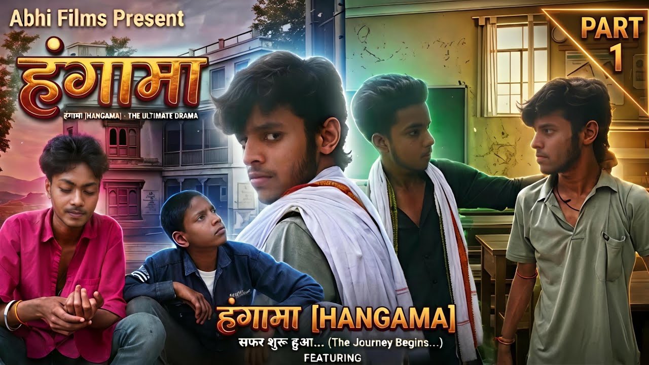 Hangama|| हंगामा||🤣 New comady veadio #viral #tranding #abhiflims