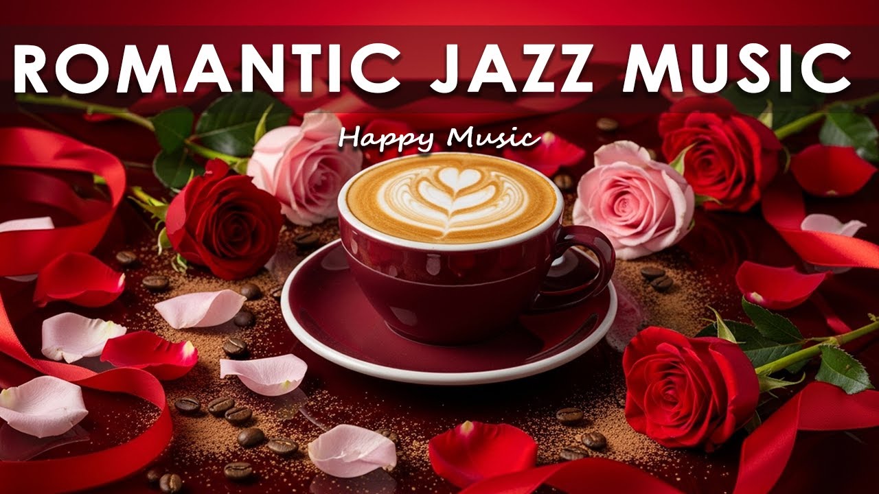 Romantic Jazz Music 💌 Happy Music | Sweet Bossa Nova Instrumental for Studying, Working & Relaxing
