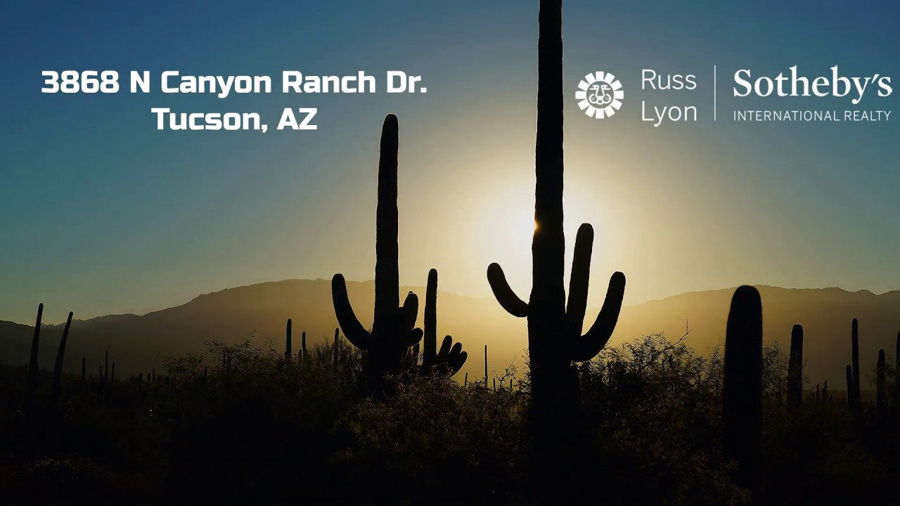 Tucson Arizona Luxury Real Estate 3868 N Canyon Ranch