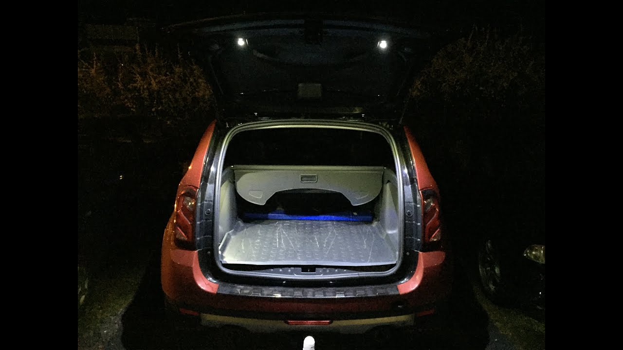 Dacia Duster LED Kofferraum Zusatzbeleuchtung Heckklappe