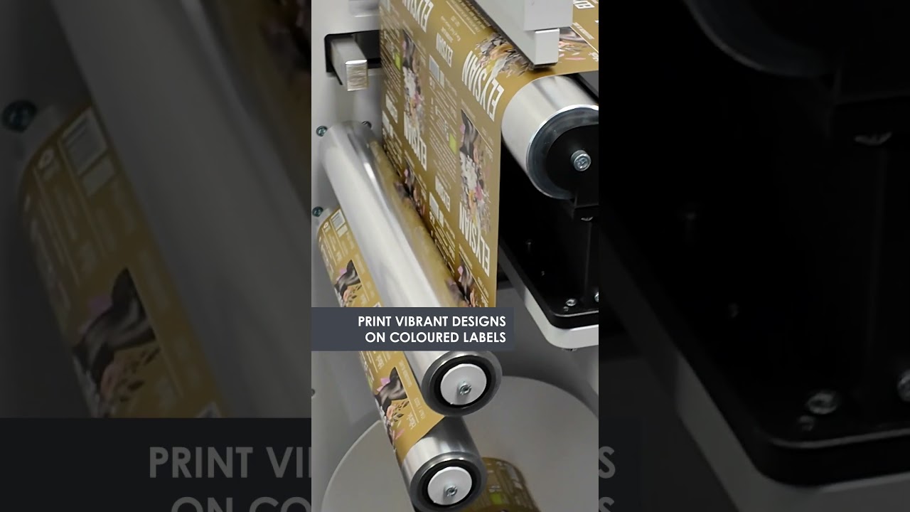PLAVI ES9542R Label Press: Waterproof, Alcohol-resistant Labels for Industrial & Household Products