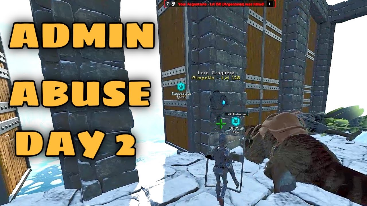 Ark Ascended - Day 2 Admin Abuse [No Commentary]