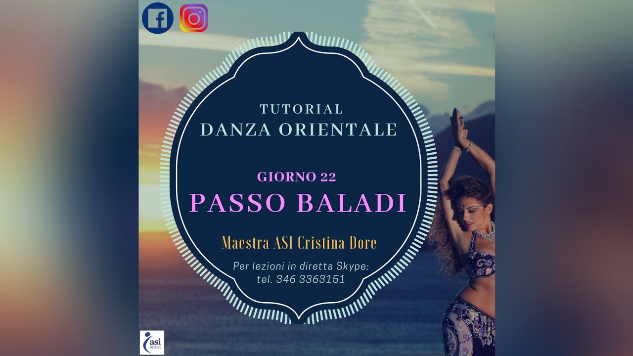 Passo baladi Tutorial Danza Orientale (danza del ventre)_02/04/2020