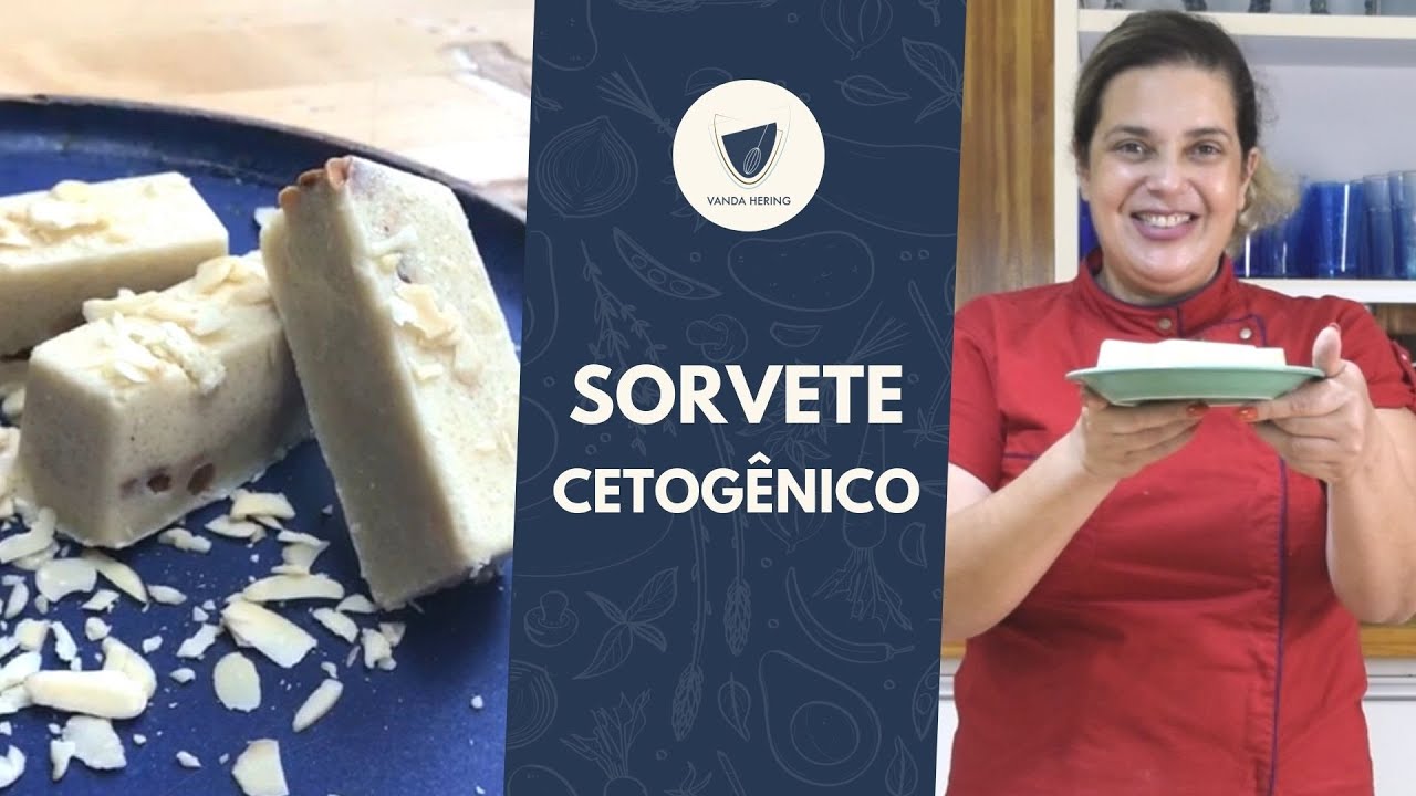 Delicioso SORVETE Low Carb - Receita Cetogênica Muito Simples