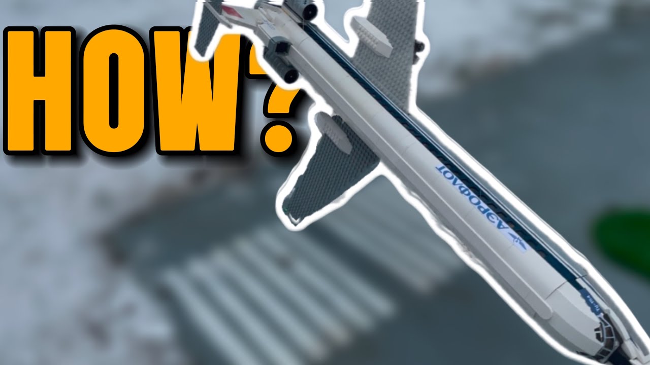 How did I make REAL LIFE PLANE CRASHES RECREATED IN LEGO PART 2?