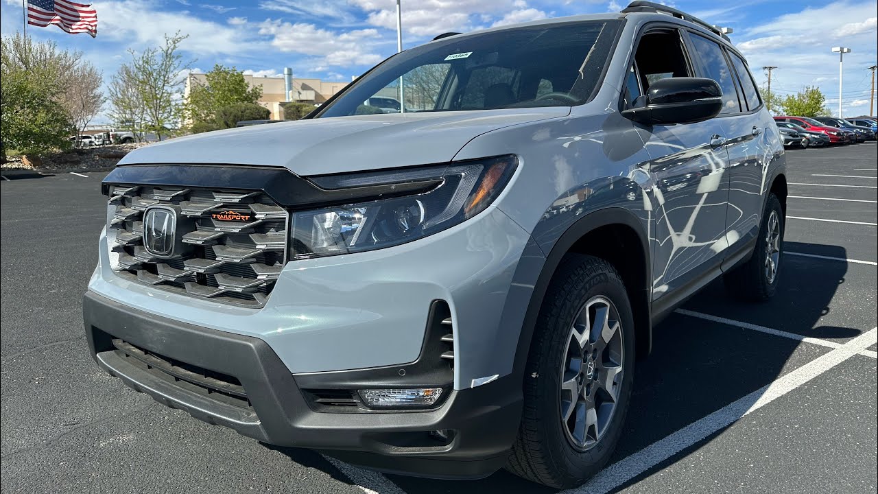 2023 Honda Passport Trailsport - Sonic Gray Pearl - Walkaround
