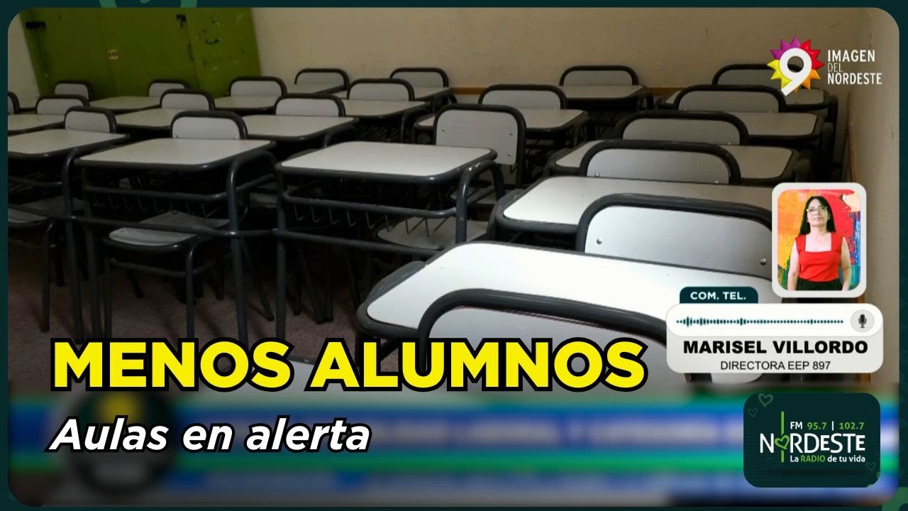 Cae la matrícula escolar en Chaco y se debate limitar el uso del celular en las aulas