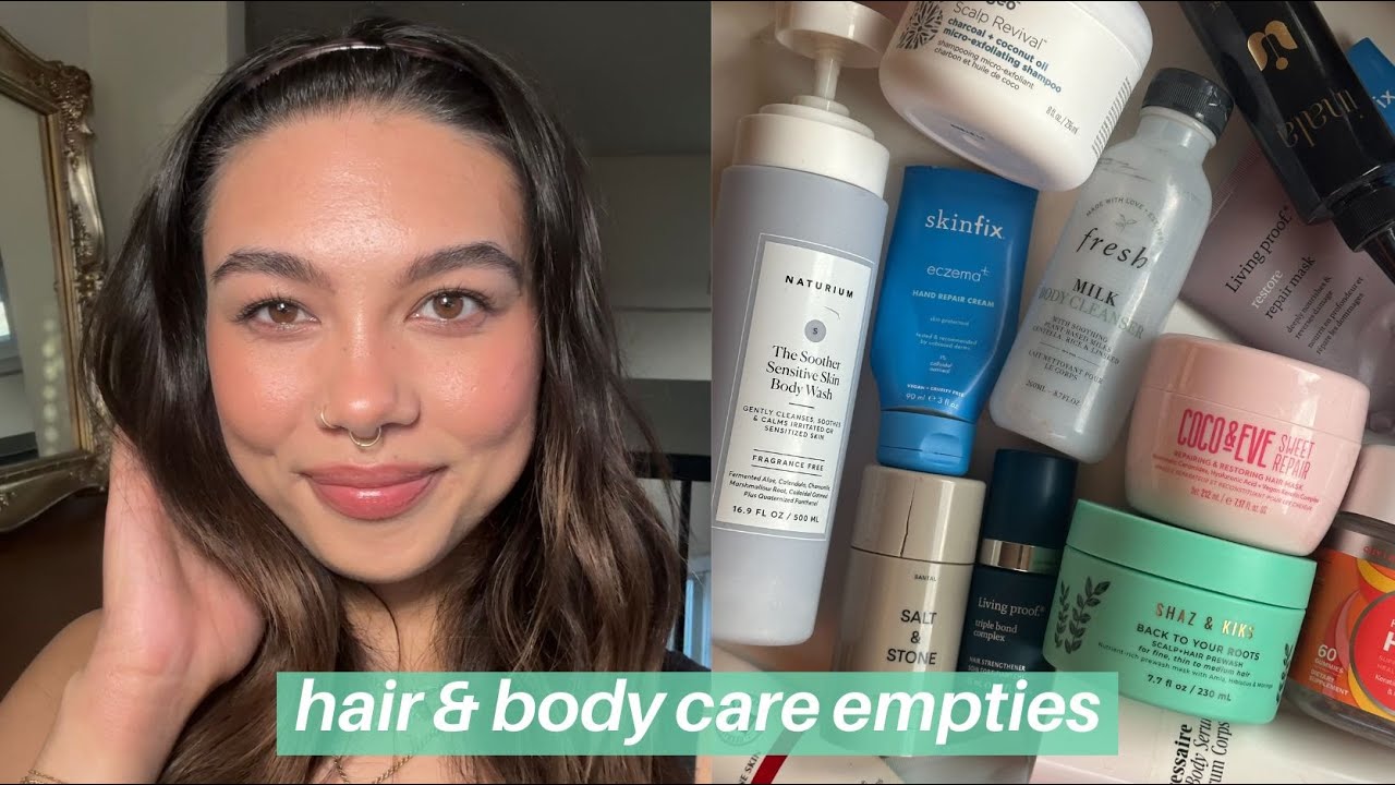 hair & body care empties | would i repurchase & recommend?