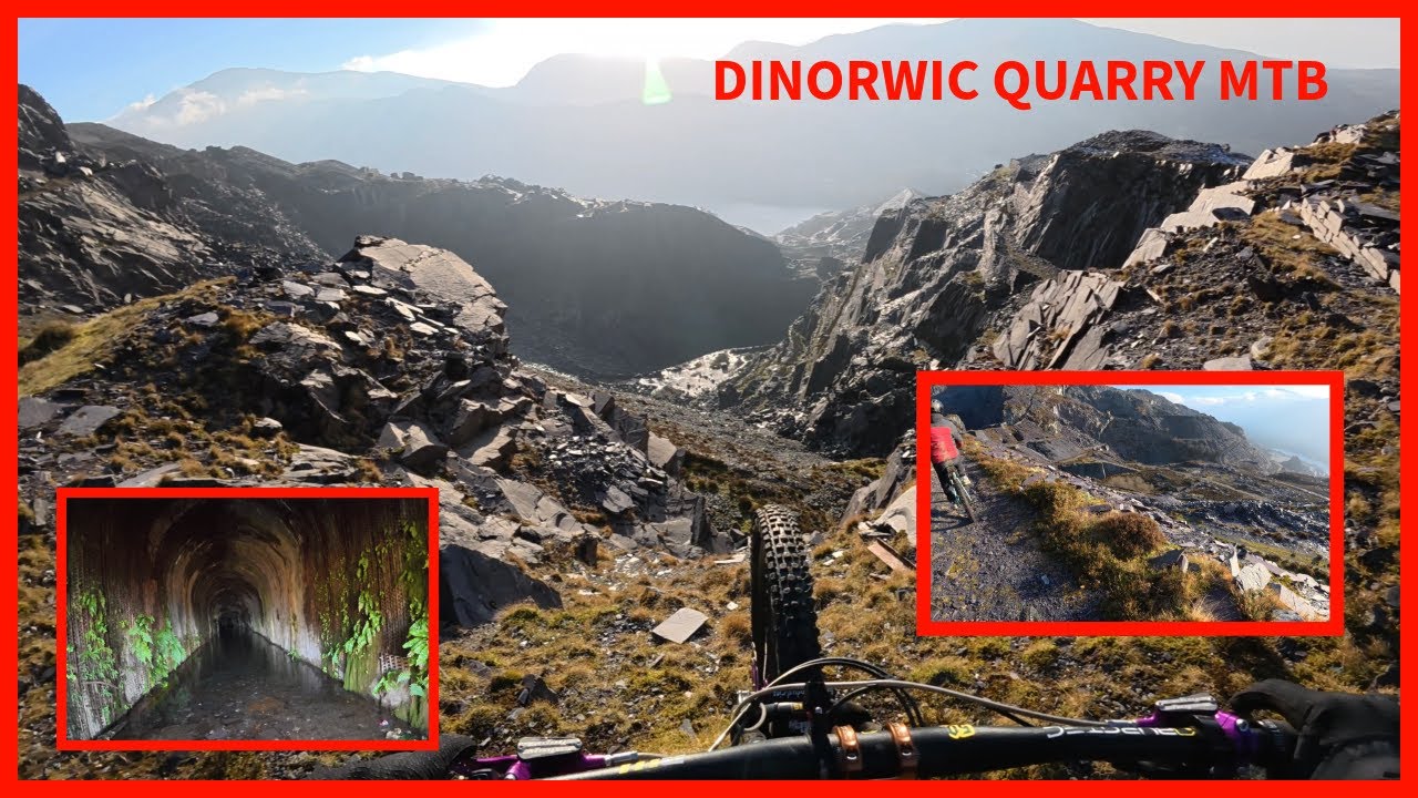 Exploring Dinorwic Quarry On Our E-MTBs