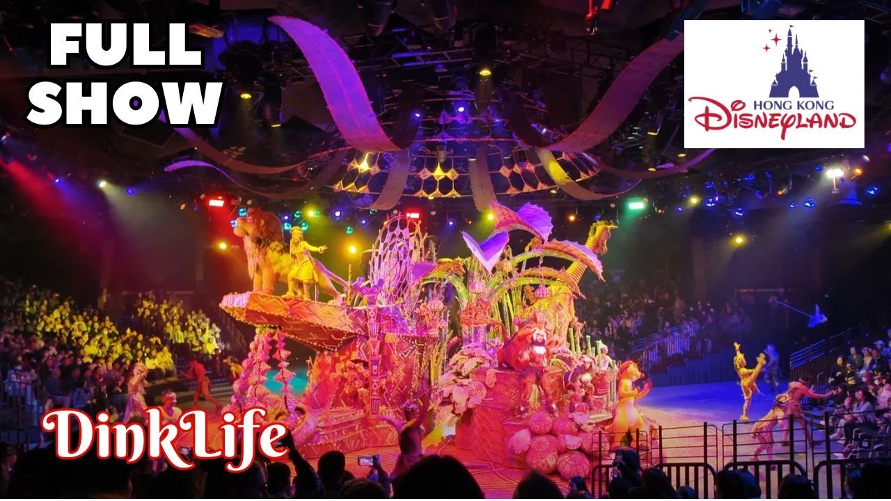 Festival of The Lion King at Hong Kong Disneyland (FULL SHOW)