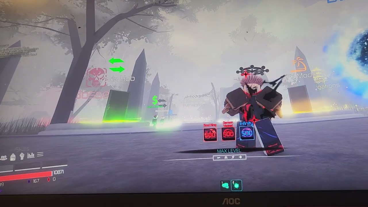 This is the best pvp/pve build in jujutsu infinite ( new upd soul king innate)