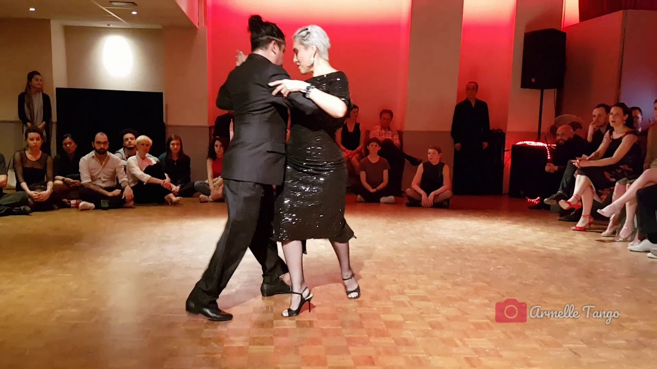 Oscar Beltran & Victoria Laverde ❤ Pena Mulata  (Carlos Di Sarli ...) @ Paris - Milonga El Garr&oacute;n