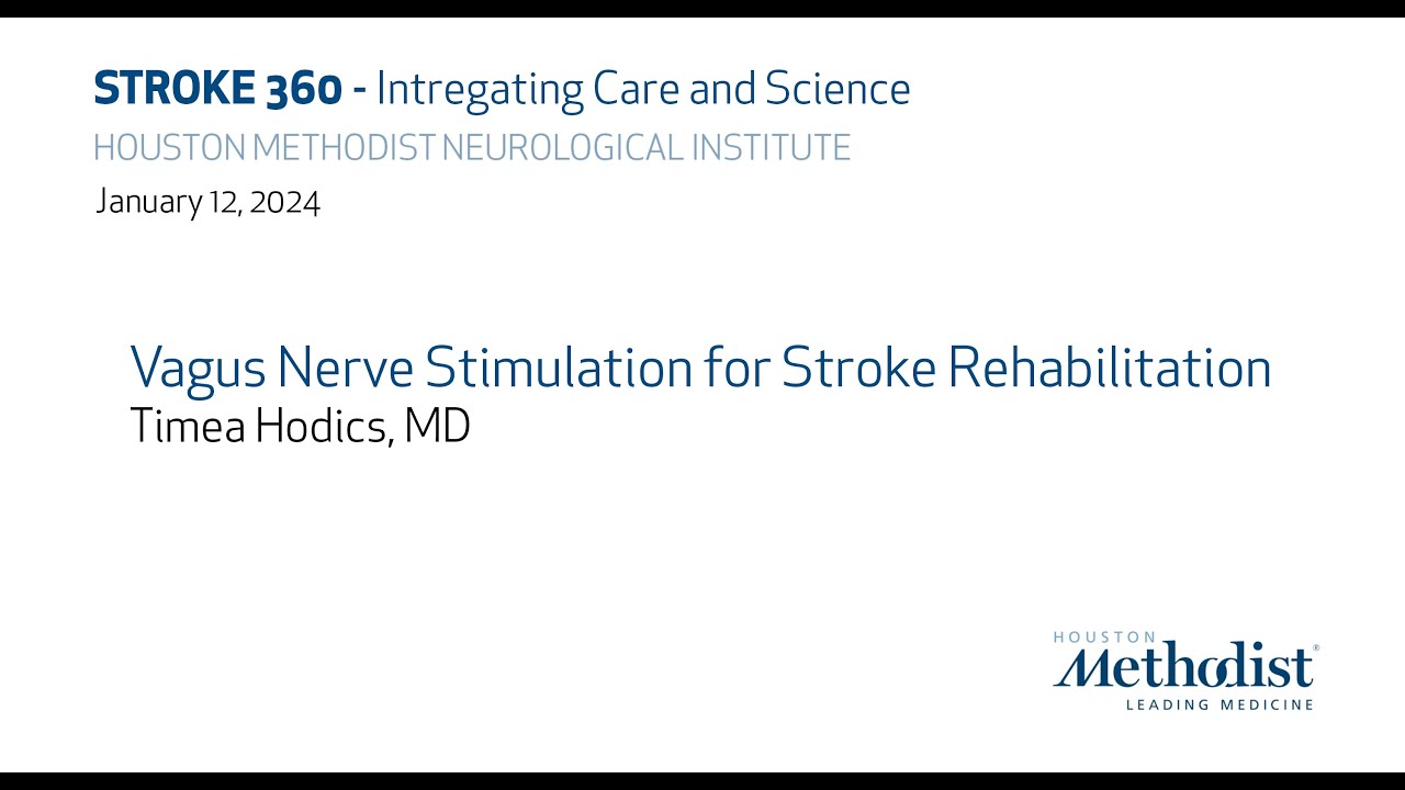 Vagus Nerve Stimulation for Stroke Rehabilitation