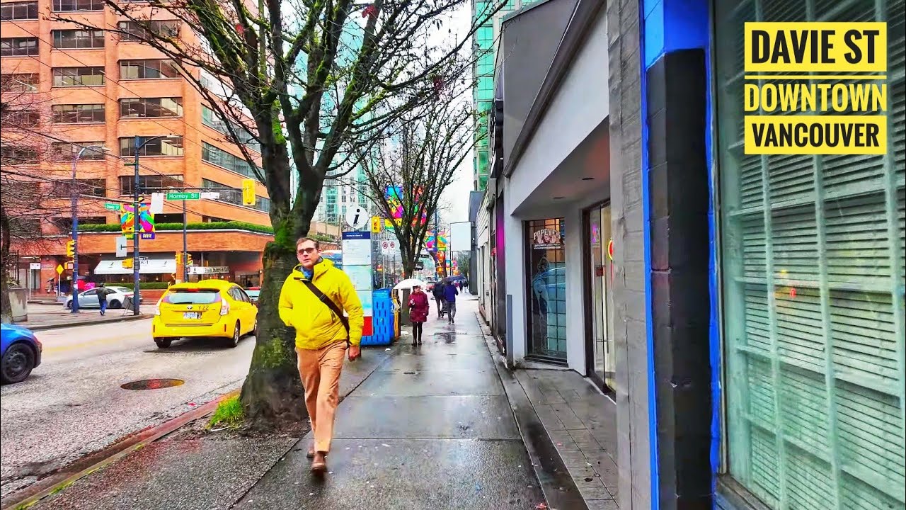 Vancouver Walk 🇨🇦 - Davie Village to Yaletown