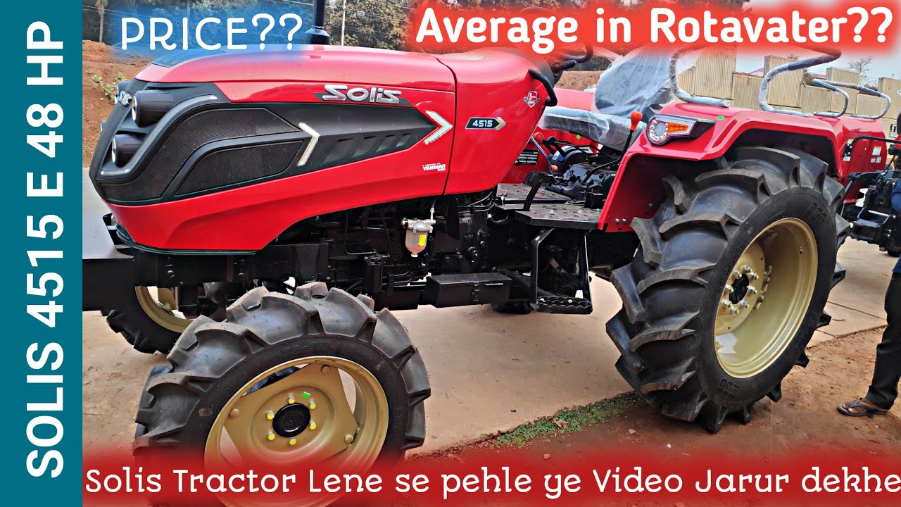 New Solis 4515 E 48 HP Category 4WD Tractor || Kisan Bhaiyo ke fayedemand tractor || Tractor Help