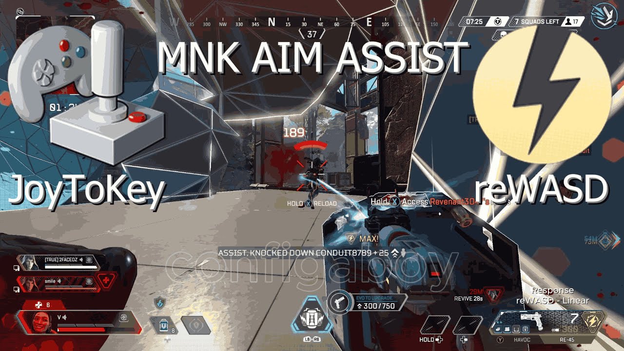 reWASD ( Linear ) x JoyToKey ( Bypass ) - Apex Legends Season 26