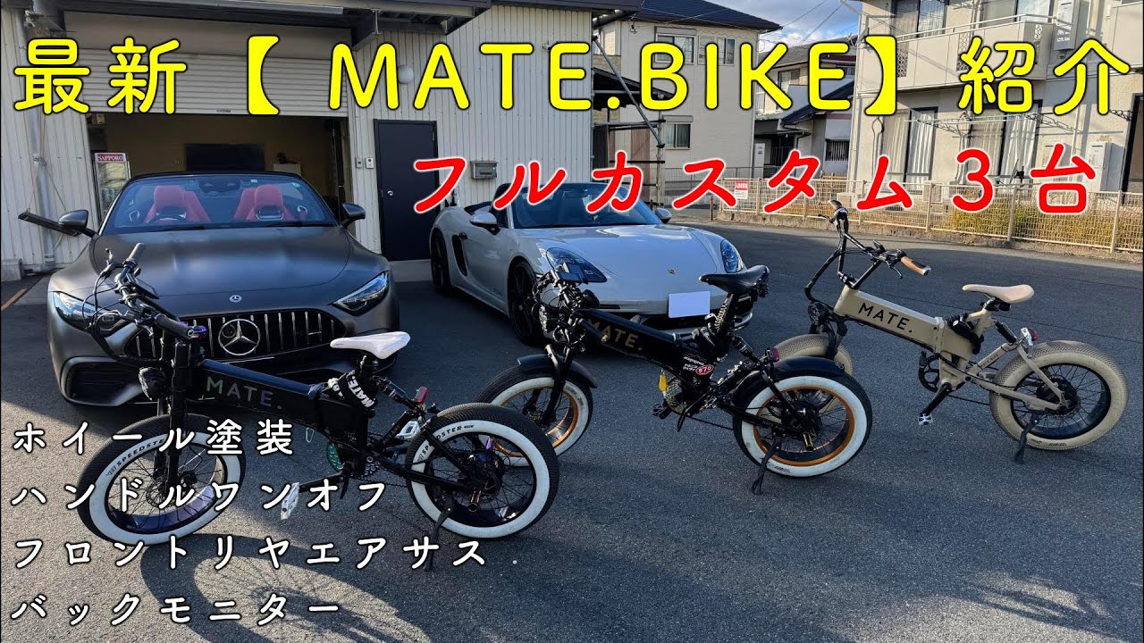 【変態フルカスタム】MATE.X愛車紹介