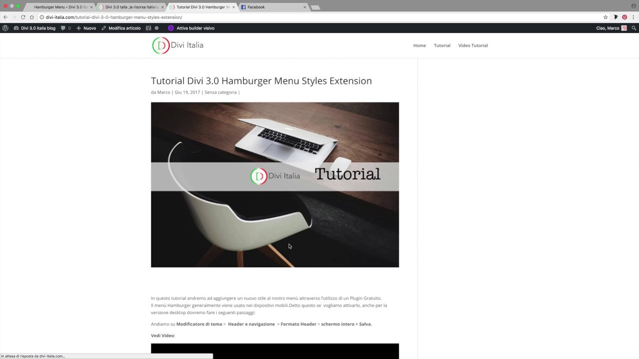 Tutorial Divi 3 0 Hamburger Menu Styles Extension