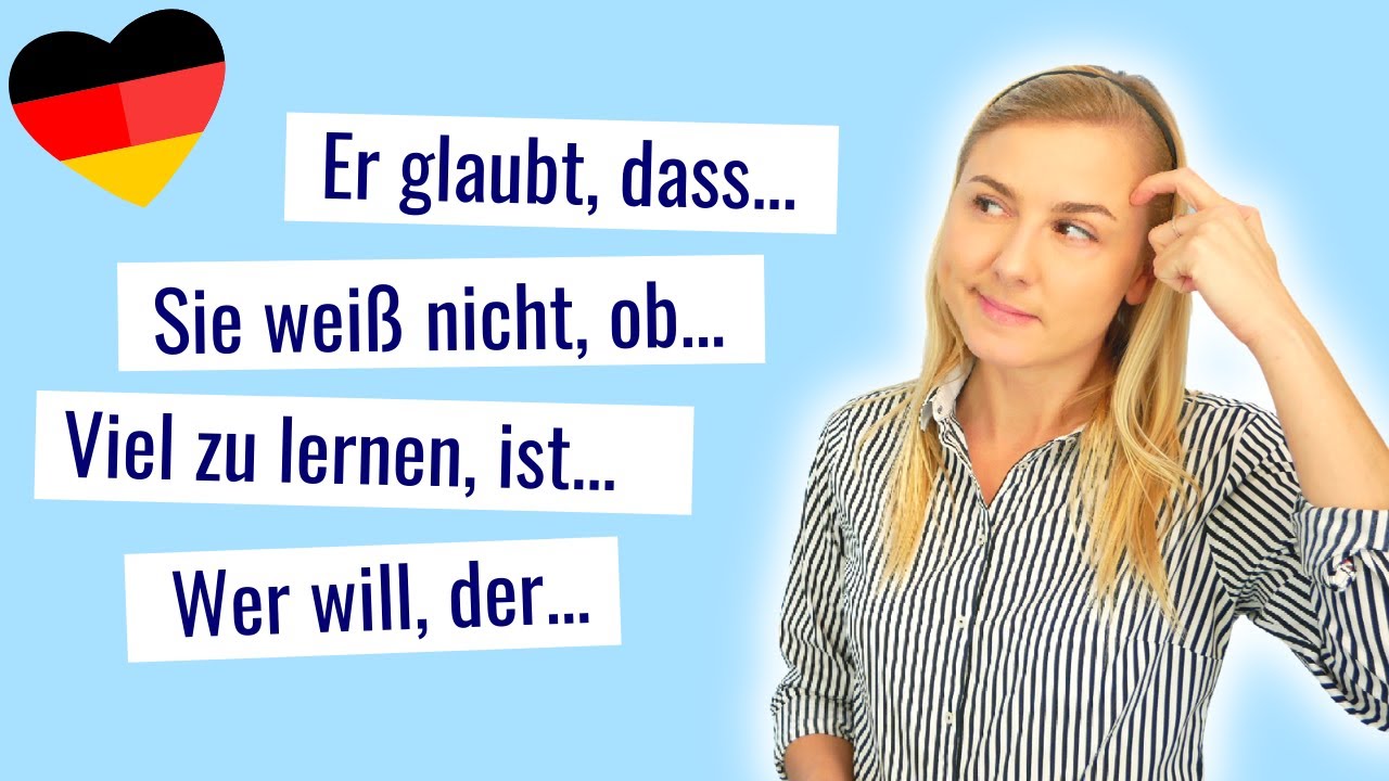 Grammatik: Subjekt oder Objekt? Nebensätze | Deutsch lernen B1-C1