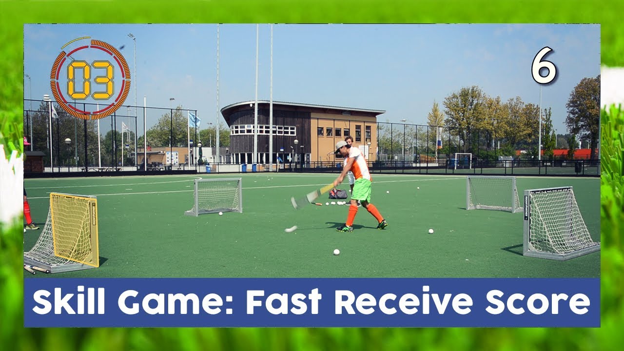 Fast Receiving & Scoring - HHTV Skill Game | HockeyheroesTV