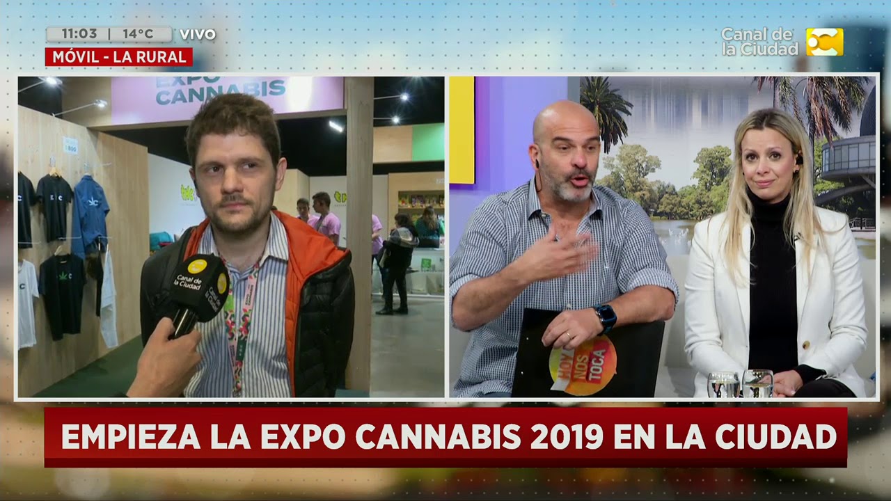 Visitamos la Expo Cannabis en La Rural (parte 1) en Hoy Nos Toca a las Diez