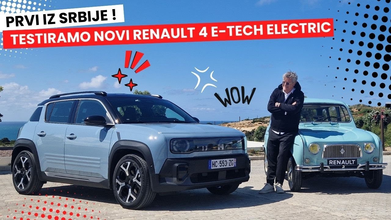 Renault 4 E-Tech Electric - TEST  by Miodrag Piro&scaron;ki