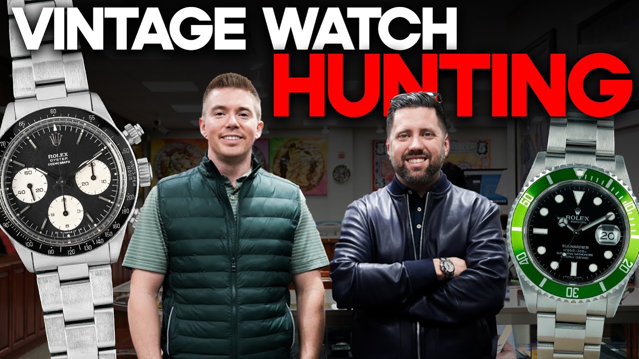 Vintage Watch Hunting In Houston | Day In The Life