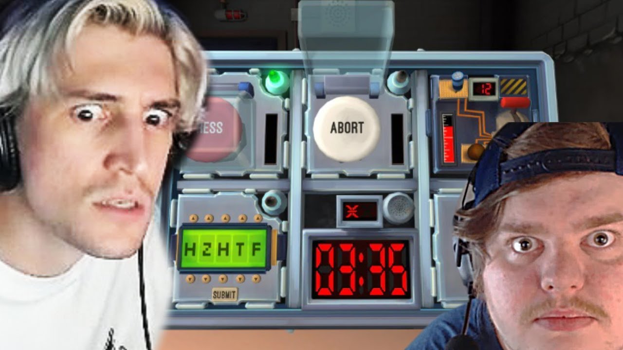 XQC играет «Продолжай говорить, и никто не взрывается» с Джесси