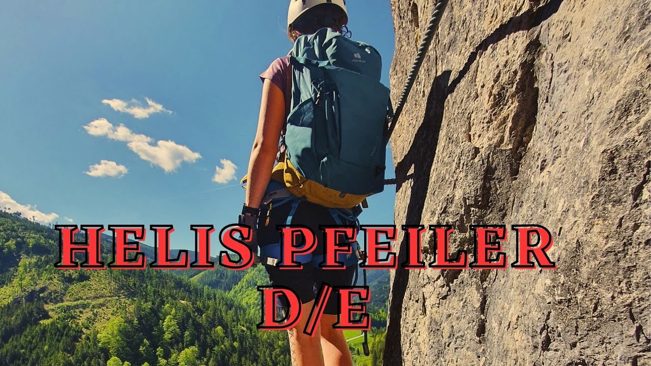 Falkenstein Klettersteig - Helis Pfeiler D/E