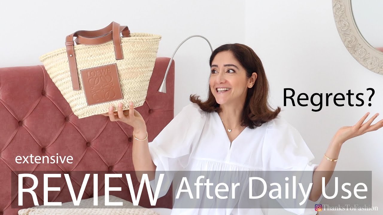 Everything You Need To Know | Review Loewe Basket Bag | Pros & Cons After Daily Use | Wear & Tear