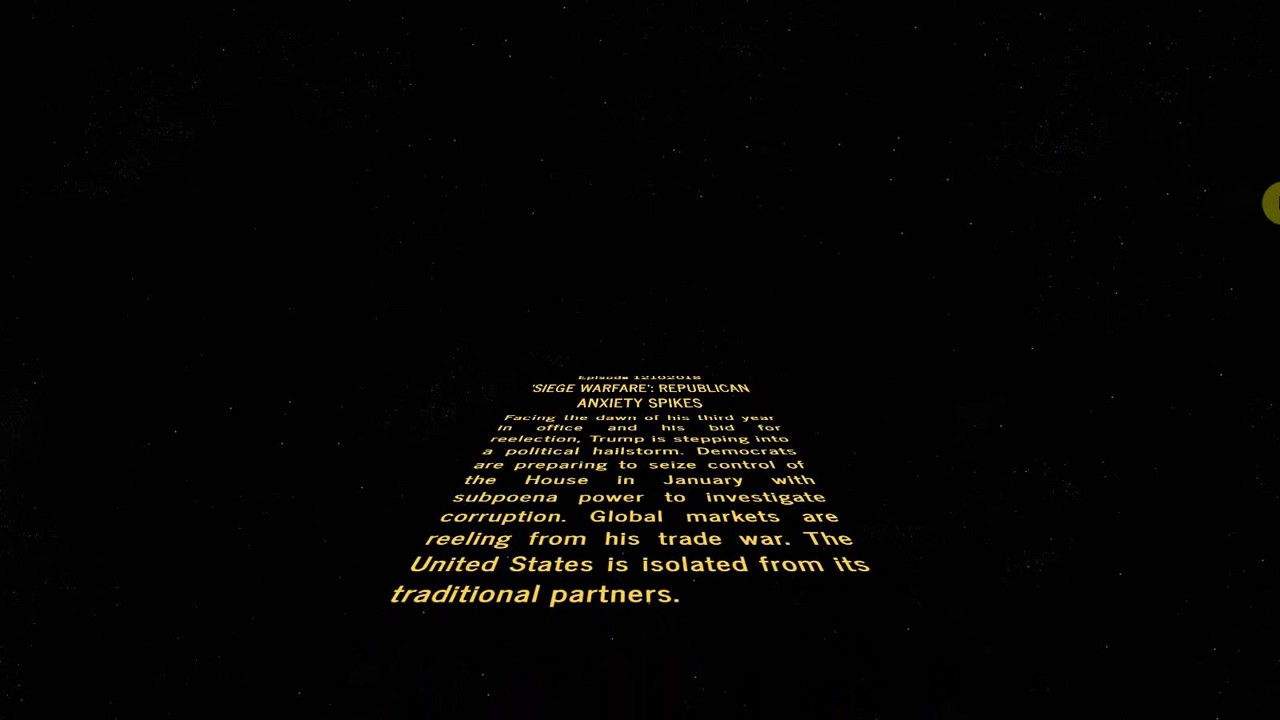 Trump Wars 12/10/2018