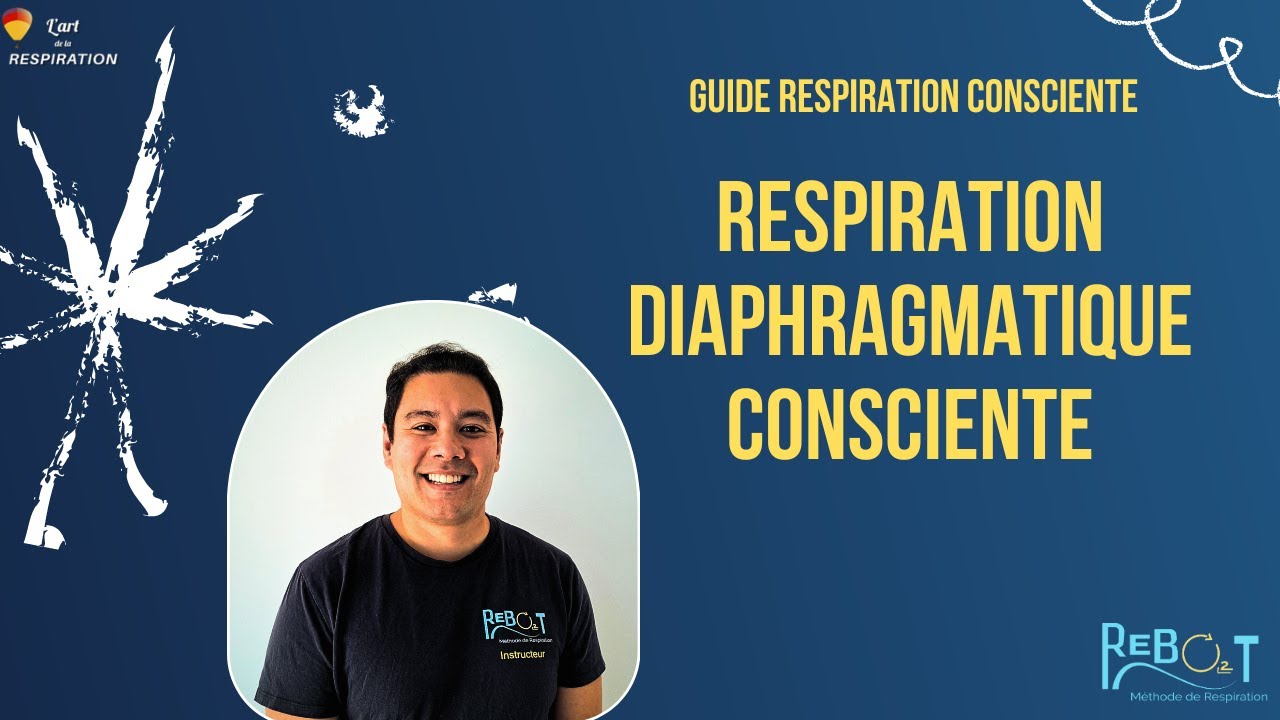 Respiration diaphragmatique consciente- Méthode  REBO2T