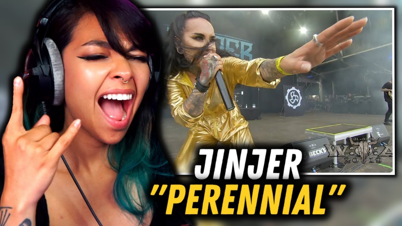 First Time Reaction | Jinjer - "Perennial" (LIVE)