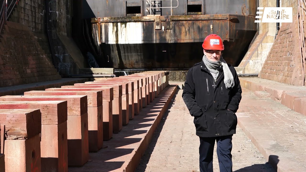 Instant patrimoine #5. Les formes de radoub de Saint-Nazaire
