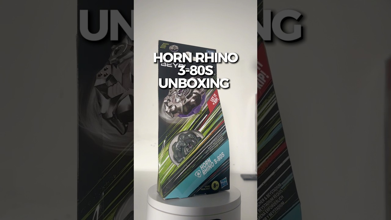 Распаковка Horn Rhino 3-80S #beyblade #beybladex #anime #unboxing #letitrip