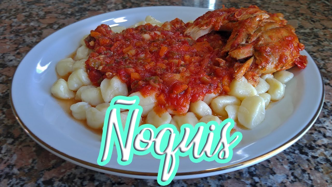 ¡QUIERO COMER! | Ñoquis de papa - Salsa de pollo