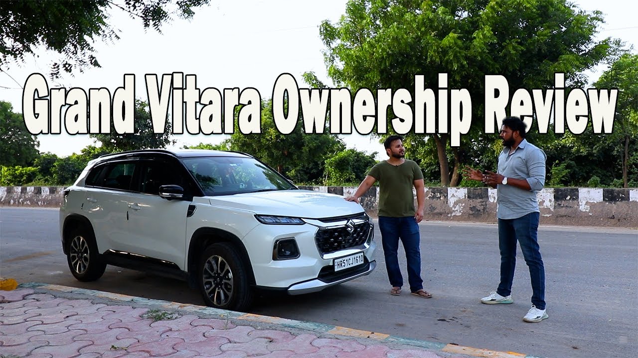 Grand Vitara Ownership Review | 2023 Grand Vitara Alpha Mild Hybrid Owner's Review After 8000 Kms